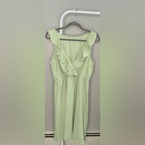 Green dress